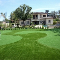 Synthetic Lawn Lockeford, California Backyard Deck Ideas, Front Yard Design