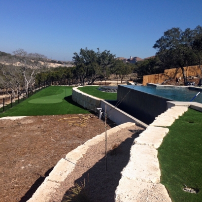 Fake Grass Broadmoor, California Putting Green Carpet, Beautiful Backyards