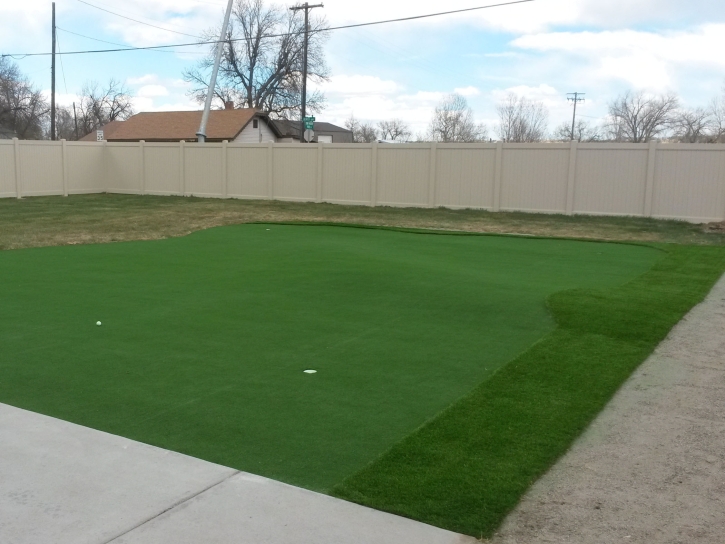 Fake Grass Los Gatos, California Putting Greens, Backyard Design