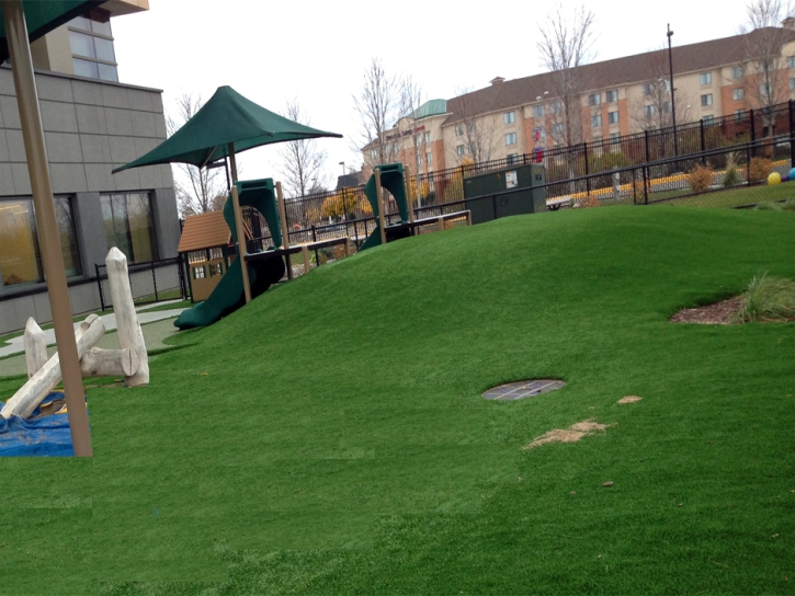 Faux Grass Day Valley, California Indoor Playground, Commercial Landscape