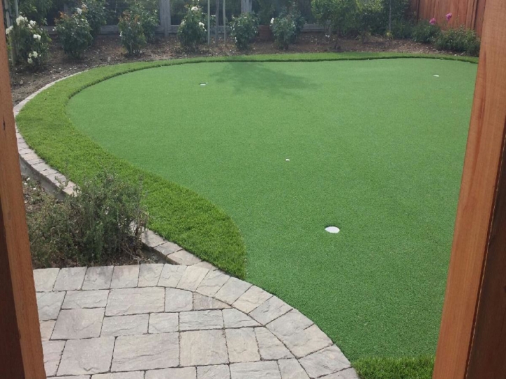 Green Lawn Monte Rio, California Indoor Putting Green, Beautiful Backyards