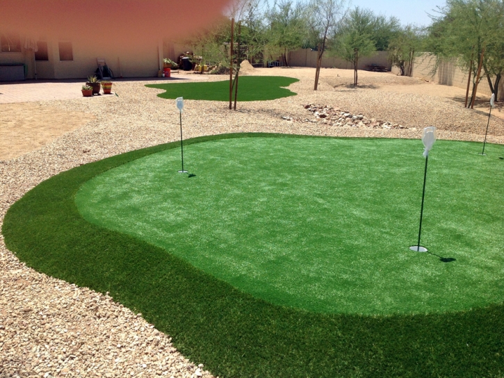 Green Lawn Petaluma, California Home Putting Green, Beautiful Backyards